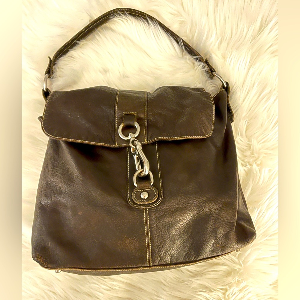 Valentina vintage leather bag.
